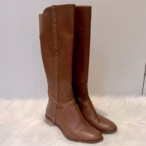 Michael Kors - Brown - Riding Boots - Size 9 - Left Boot Needs Zipper Fixed!